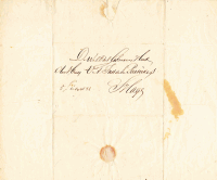 Brief van Pieter Maas Czn aan Just de la Paisieres (1838-07-05)